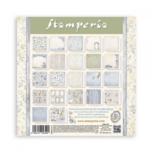 Stamperia - MAXI Paper Pad - Timeless 12"x12"