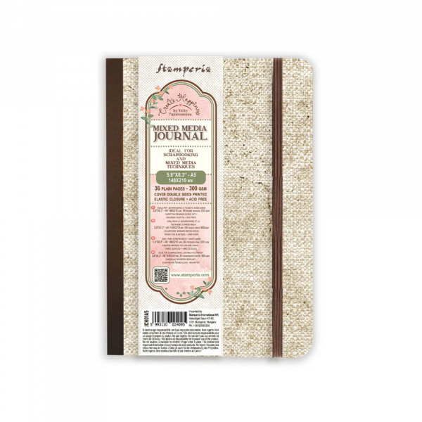Stamperia Junk Journal Kit – Alice in Christmas