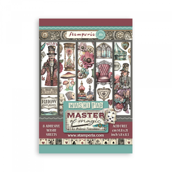 Stamperia Washi Pad - Master of Magic