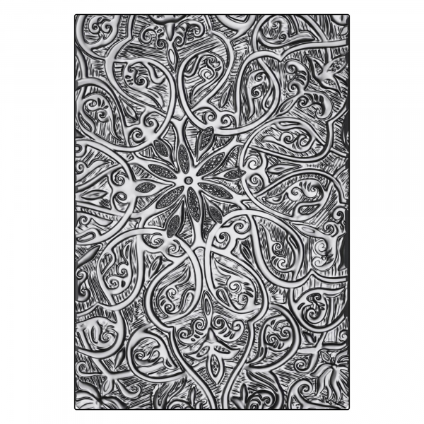 Sizzix Tim Holtz - 3-D Texture Fades - Large - Engraved 
