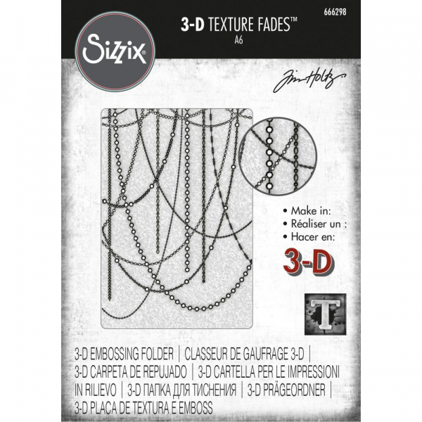 Sizzix Tim Holtz - 3-D Texture Fades - Sparkle