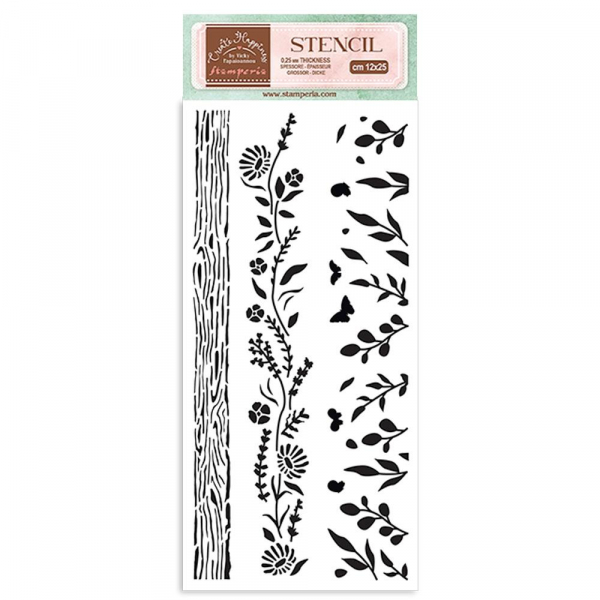Stamperia Stencil - Nature