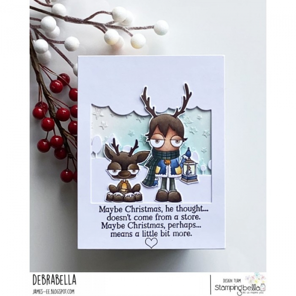 Stamping Bella - Mini Oddball Boy and his Reindeer
