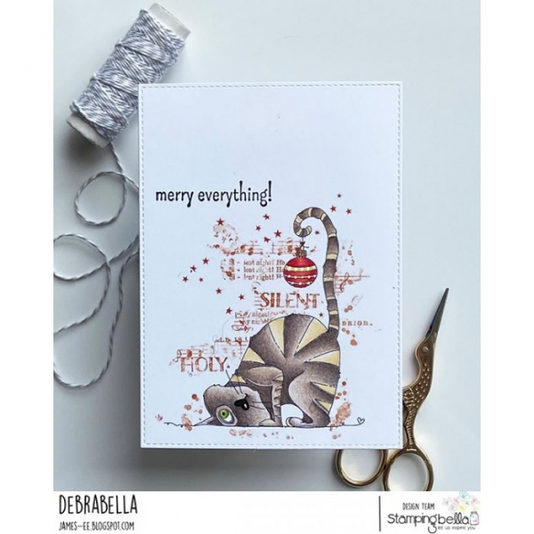 Stamping Bella - The Cat and the Ornament