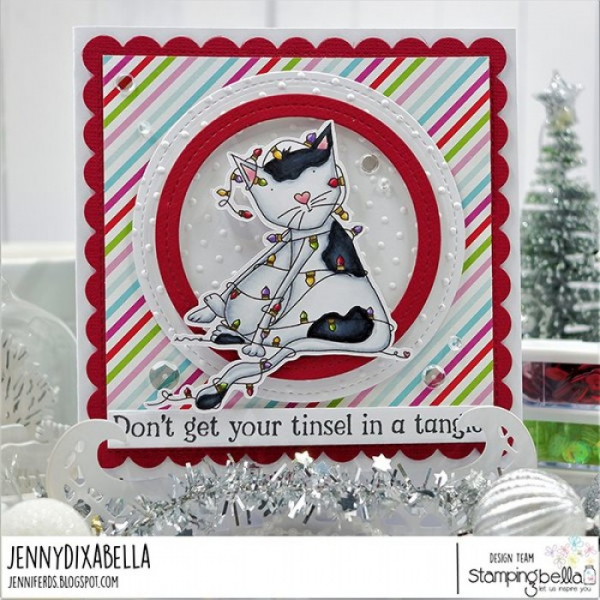 Stamping Bella - Tangled Kitty
