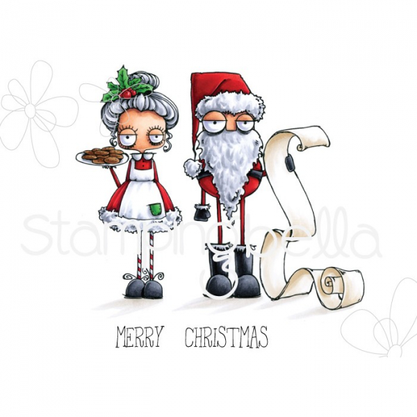 Stamping Bella - Oddball Santa and the Missus
