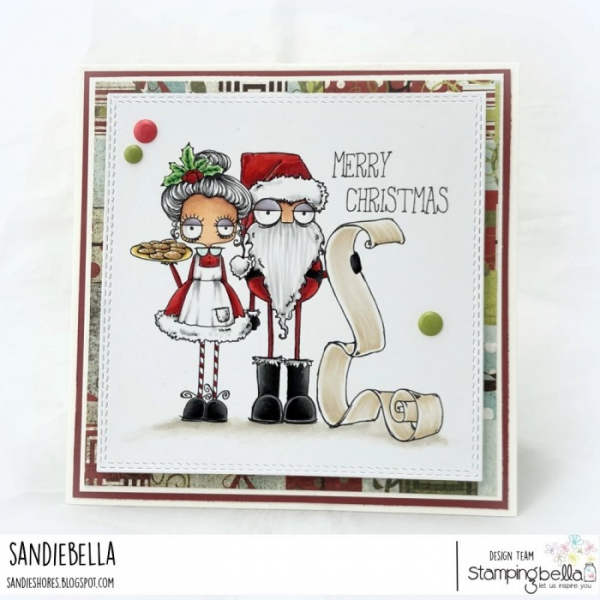 Stamping Bella - Oddball Santa and the Missus
