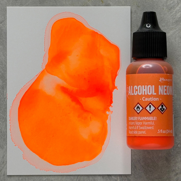 Alcohol Ink - Caution