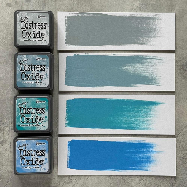 Distress Mini Oxide Ink Pads - Kit 4