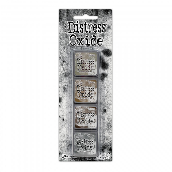 Distress Mini Oxide Ink Pads - Kit 12