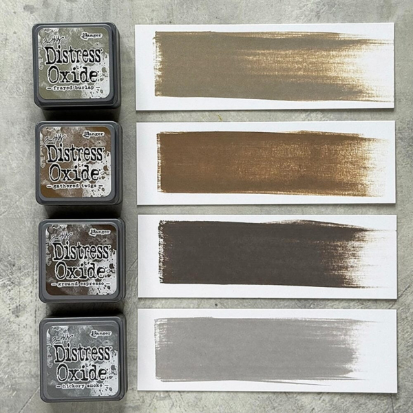 Distress Mini Oxide Ink Pads - Kit 12