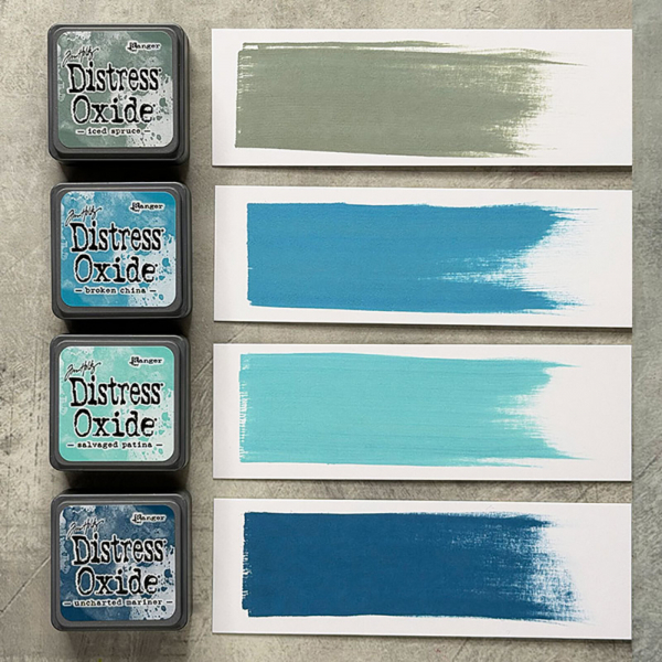 Distress Mini Oxide Ink Pads - Kit 16