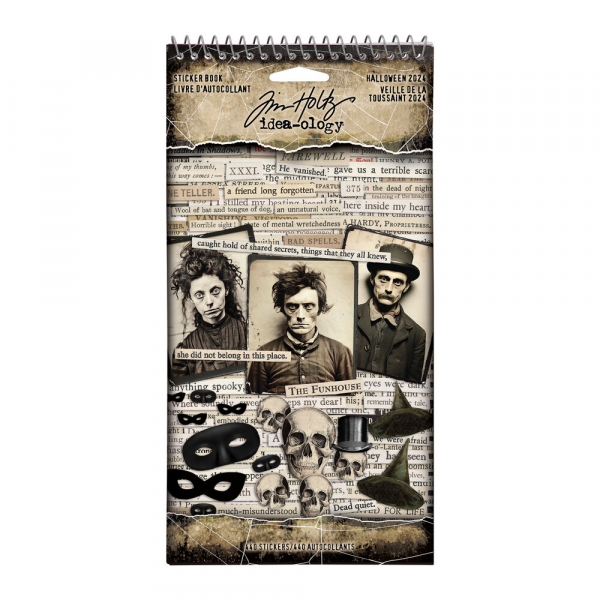 Tim Holtz Sticker Book - HALLOWEEN 2024