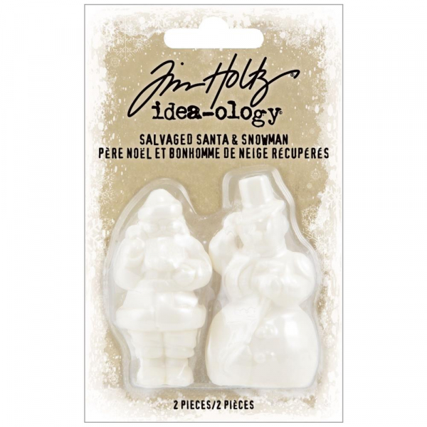 Tim Holtz- Salvaged Santa & Snowman