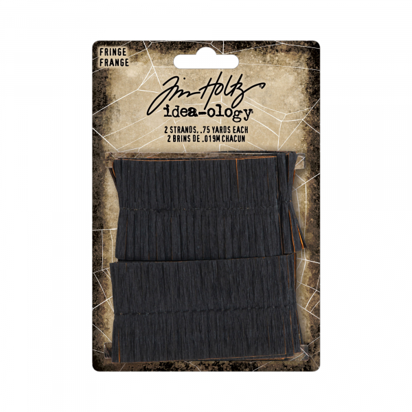 Tim Holtz Fringe - Schwarz
