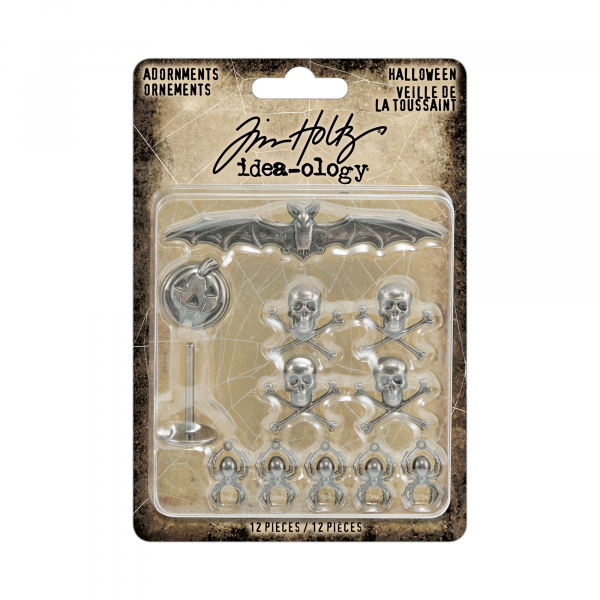 Tim Holtz- Adornments - Halloween