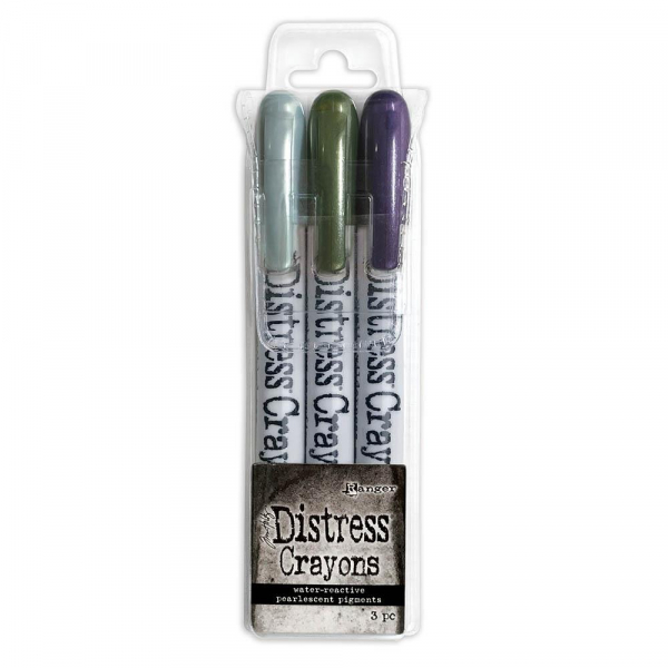 Tim Holtz Distress Crayons - Holiday Crayon Set #6