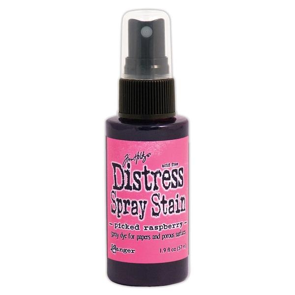 Distress Spray Stain - Picked Raspery