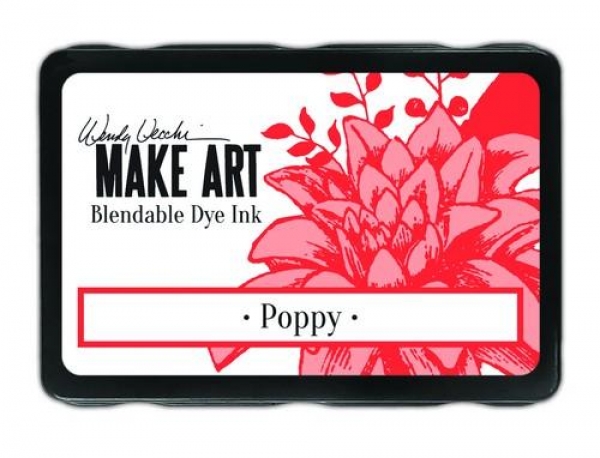 Wendy Vecchi Make Art Bledable Dey Ink - Poppy