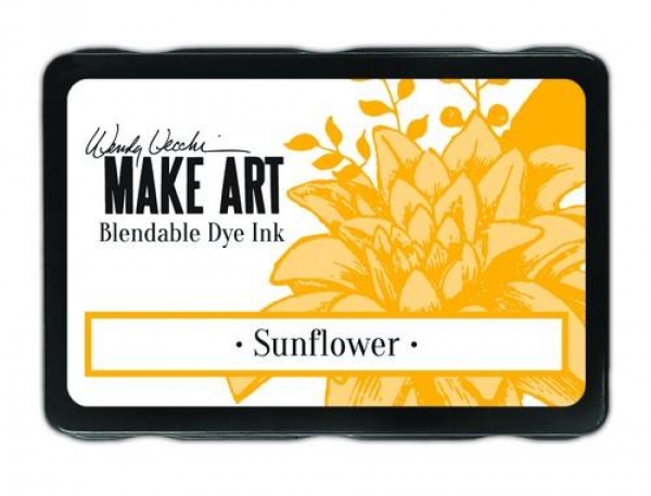 Wendy Vecchi Make Art Bledable Dey Ink - Sunflower