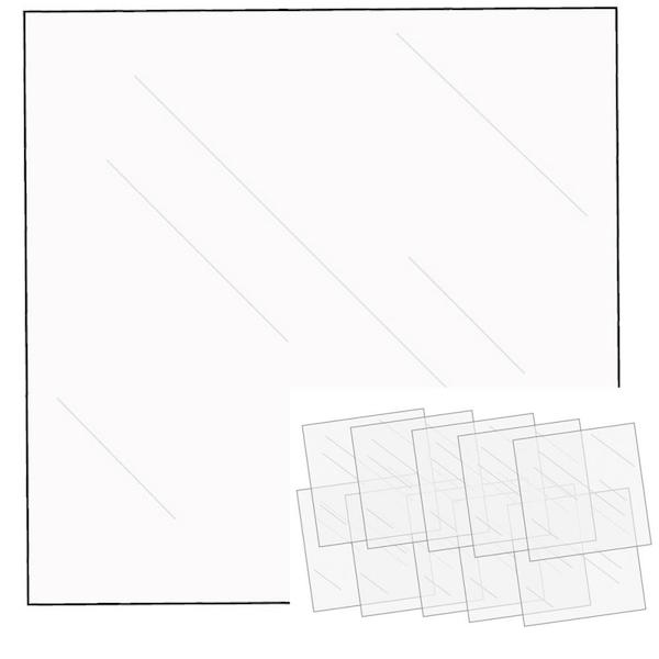 FUSEables - Clear Sheets 12" x 12"