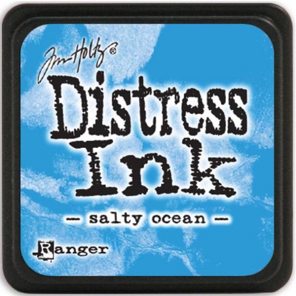 Mini Distress Ink Pad - Salty Ocean