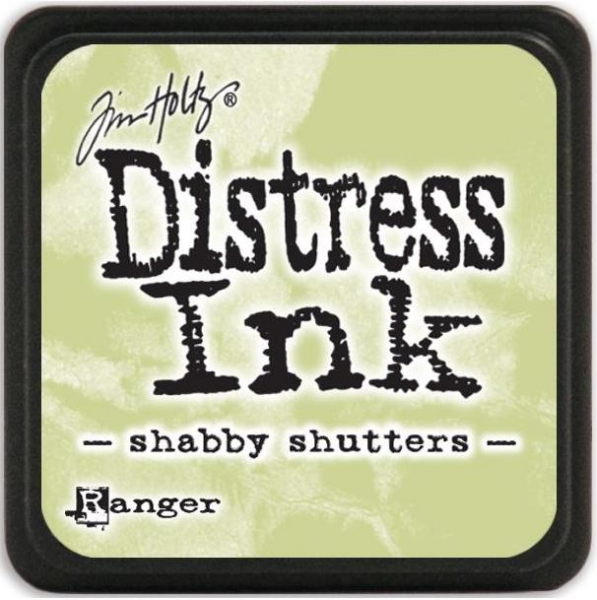 Mini Distress Ink Pad - Shabby Shutters