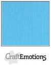 Craft Emotions Leinenkarton - Aqua