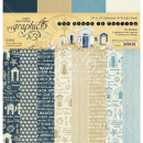 graphic 45 12" x 12" Patterns & Solids Pack - The Beach Is Calling