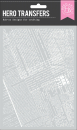 Hero Arts - Hero Transfers - White Collage Backgrounds