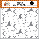 Carta Bella Stencil - Witches Night Out