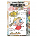 AALL & CREATE Clear Stamps - Cartwheel Hearts #1281