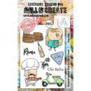 AALL & CREATE Clear Stamps - Rome Italy #1015
