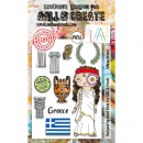 AALL & CREATE Clear Stamps - Athens Greece #1016