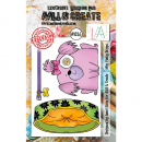 AALL & CREATE Clear Stamps - Miss Pinky Doggo #1066