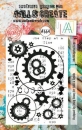 AALL & CREATE Clear Stamps - Multilayered Cogs #664