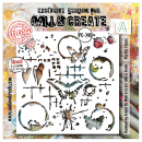 AALL & Create - Stencil - Moths Chaos #248