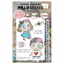 AALL & CREATE Clear Stamps - Brainy and Cute #1293