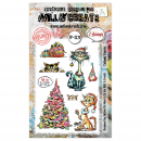 AALL & CREATE Clear Stamps - Catmas Capers #1321