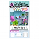 Art Impressions Clear Stamps & Dies Set - MB Office