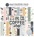 Carta Bella Paper Pack - Coffee Shop - 6" x 6"