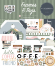 Carta Bella Frame & tags - Coffee Shop