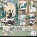 Ciao Bella - Paper Pad - 12" x 12" - Forest Tales