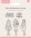 Crafter's Companion - Clearstamp Set - 'tis the season to be shopping