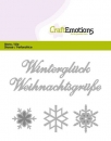 Craft Emotions Stanze - Winterglück