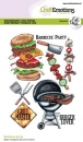 Craft Emotions Clear Stamps - Barbecue Party