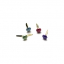 100 Minibrads 3 mm - Metallic Winter