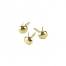 100 Minibrads 3 mm - Gold