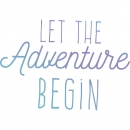 Couture Creations - MEN`S STAMP - Let The Adventure