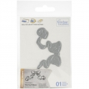 Couture Creations - Hotfoil Stamp - Waving Ribbon